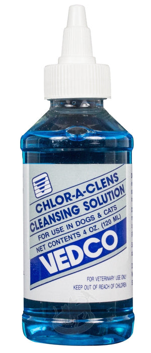 Photo of Vedco-Chlor-a-Clens Cleansing Solution for Cats & Dogs-4 oz-from Pet Wish Pros