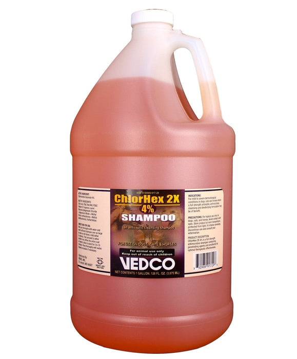 Photo of Vedco-ChlorHex 2X Shampoo Chlorhexidine Gluconate 4%-1 Gallon-from Pet Wish Pros