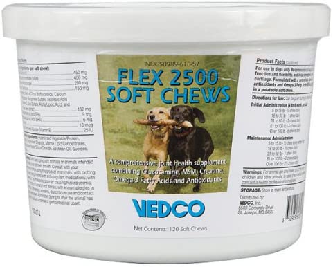 Photo of Vedco-Flex 2500 Soft Chews-120 count-from Pet Wish Pros