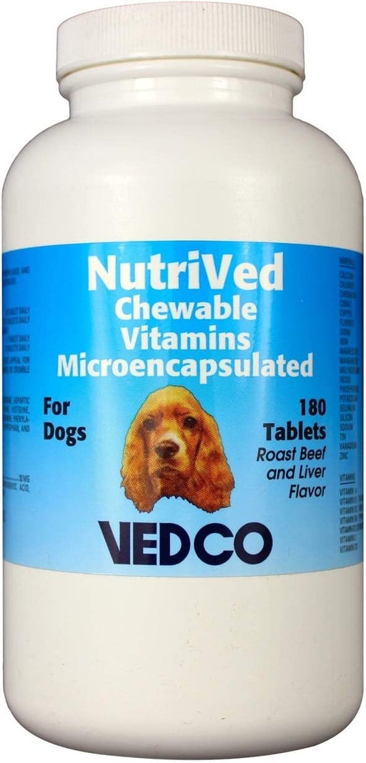 Photo of Vedco-NutriVed Chewable Vitamins for Dogs-180 count-from Pet Wish Pros