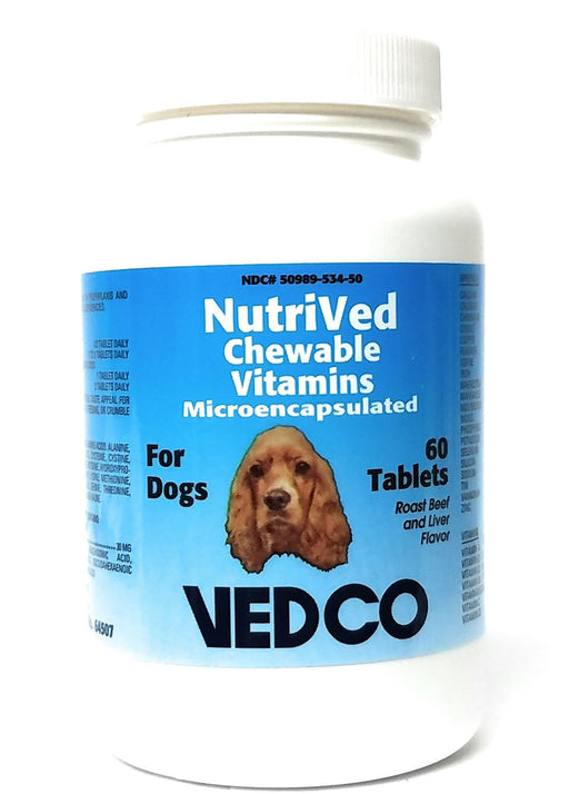 Photo of Vedco-NutriVed Chewable Vitamins for Dogs-60 count-from Pet Wish Pros