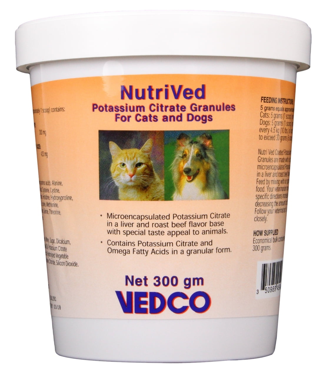 Photo of Vedco-NutriVed Potassium Citrate Granules for Cats & Dogs-from Pet Wish Pros