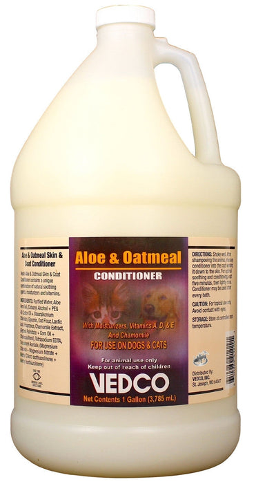 Photo of Vedco-Vedco Aloe & Oatmeal Conditioner-1 Gallon-from Pet Wish Pros