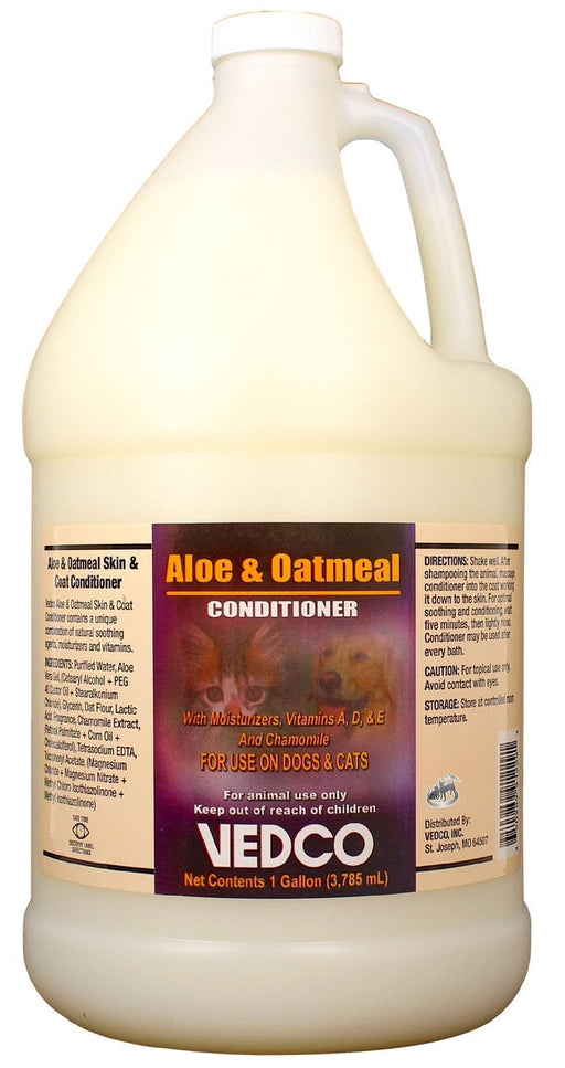 Photo of Vedco-Vedco Aloe & Oatmeal Conditioner-1 Gallon-from Pet Wish Pros