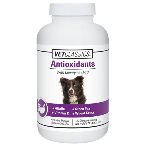 Photo of VetClassics-VetClassics Antioxidants with Coenzyme Q-10 Chewable Tablets for Dogs-120 count-from Pet Wish Pros