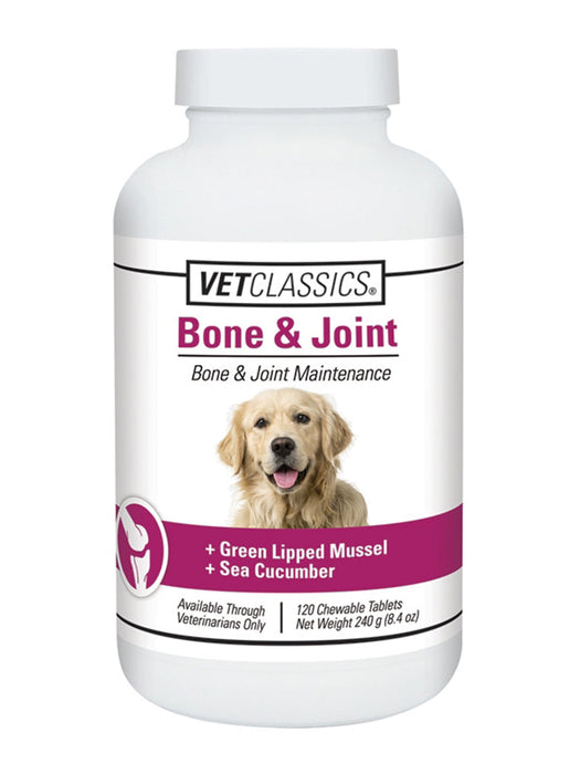 Photo of VetClassics-VetClassics Bone & Joint Canine Chewable Tablets-120 count-from Pet Wish Pros