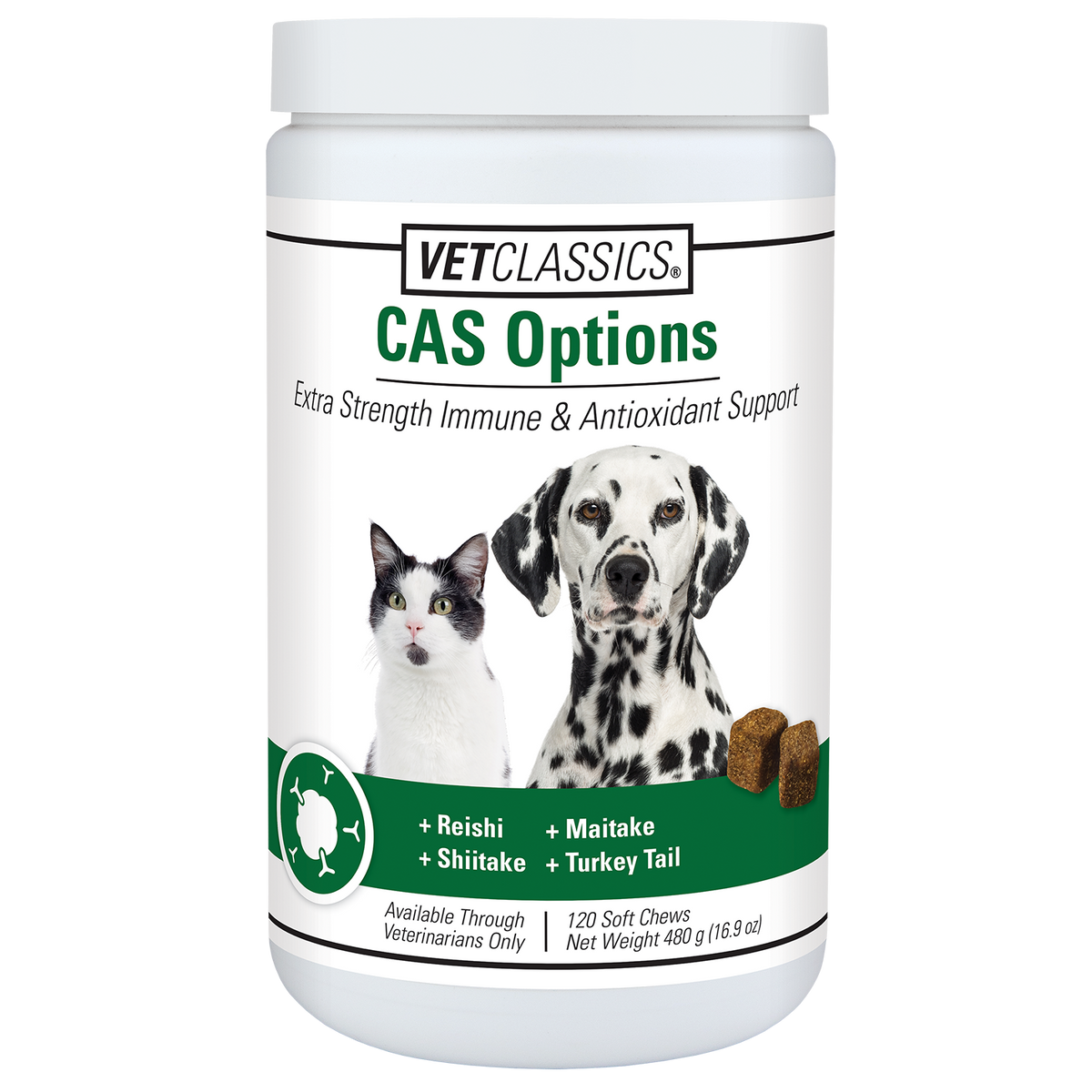 VetClassics CAS Options [Canine Antioxidant Support] Soft Chews — Pet ...