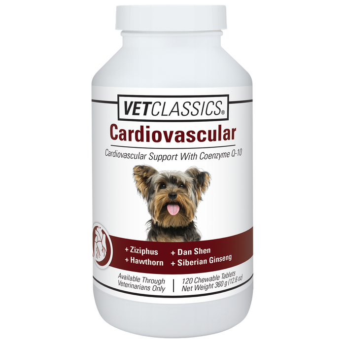 Photo of VetClassics-VetClassics Cardiovascular Support Chewable Tablets for Dogs-120 count-from Pet Wish Pros