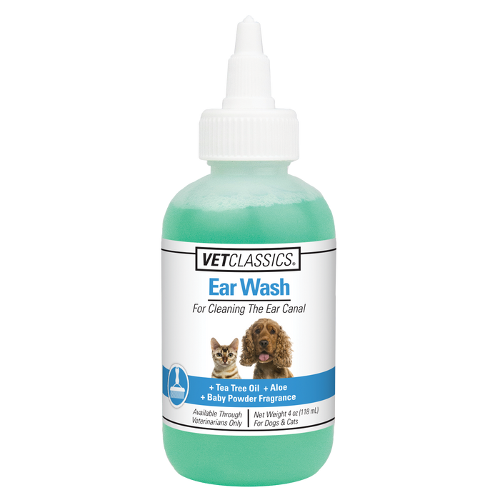 Photo of VetClassics-VetClassics Ear Wash with Tea Tree Oil-4 oz-from Pet Wish Pros