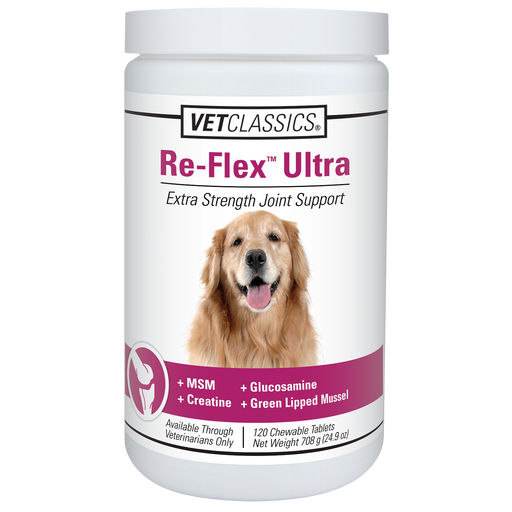 Photo of VetClassics-VetClassics Re-Flex Ultra Joint Support Chewable Tablets for Dogs-120 count-from Pet Wish Pros