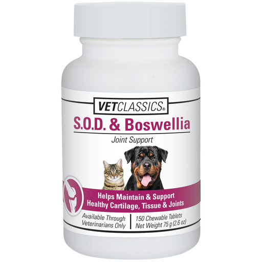 Photo of VetClassics-VetClassics S.O.D. & Boswellia Chewable Tablets-150 count-from Pet Wish Pros