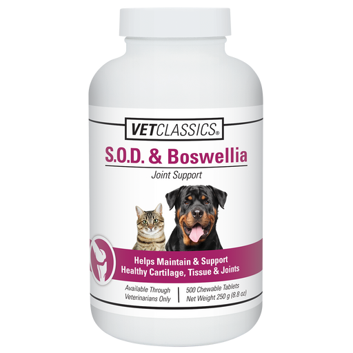 Photo of VetClassics-VetClassics S.O.D. & Boswellia Chewable Tablets-500 count-from Pet Wish Pros