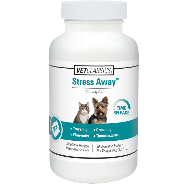 Photo of VetClassics-VetClassics Stress Away Chewable Tablets for Dogs-30 count-from Pet Wish Pros