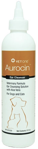 Photo of VetOne-Aurocin Ear Cleanser with Aloe-Regular Scent-8 oz-from Pet Wish Pros