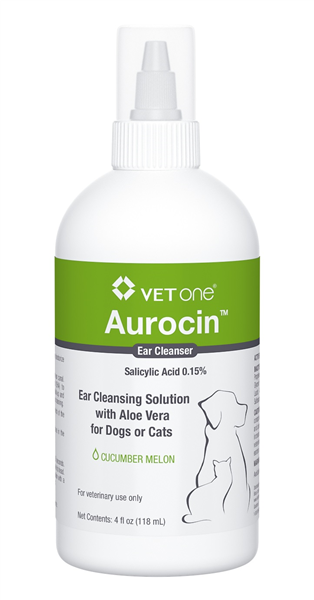 Photo of VetOne-Aurocin Ear Cleanser with Aloe-from Pet Wish Pros