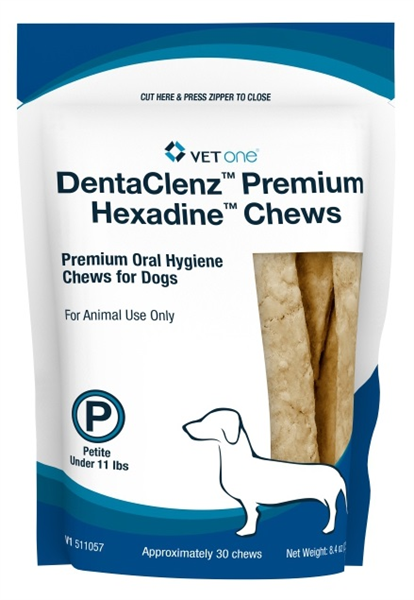Photo of VetOne-DentaClenz Premium Hexadine Chews for Dogs-from Pet Wish Pros