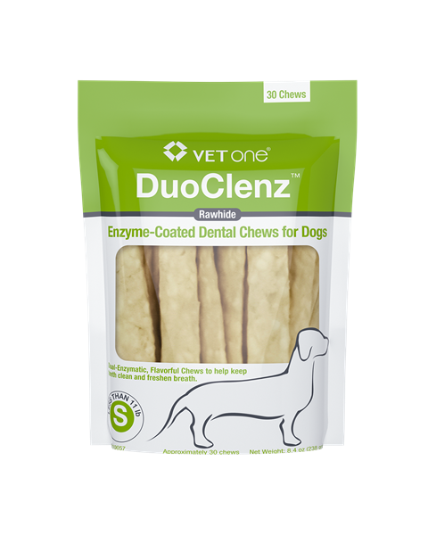 Photo of VetOne-DuoClenz Rawhide Chews for Dogs-0-11 lb-from Pet Wish Pros