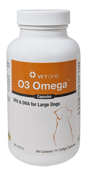 Photo of VetOne-O3 Omega Soft Gel Capsules-250 count-Large Dogs-from Pet Wish Pros