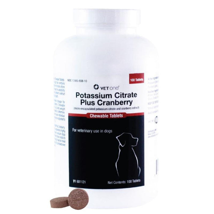 Photo of VetOne-Potassium Citrate Plus Cranberry Tablets-100 count-from Pet Wish Pros