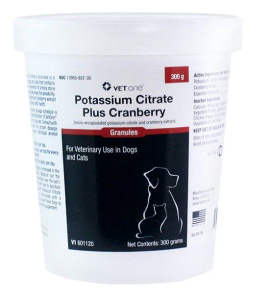 Photo of VetOne-VetOne Potassium Citrate Plus Cranberry Granules-300 gram-from Pet Wish Pros