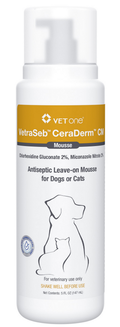 Photo of VetOne-VetraSeb CeraDerm CM Mousse-5 oz-from Pet Wish Pros