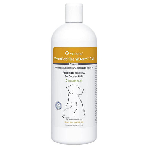 Photo of VetOne-VetraSeb CeraDerm CM Shampoo-16 oz-from Pet Wish Pros