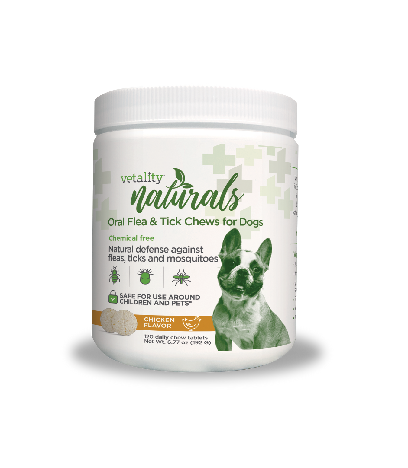 Photo of Vetality-Vetality Naturals Oral Flea & Tick Chews for Dogs-120 count-from Pet Wish Pros