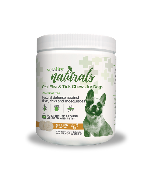 Photo of Vetality-Vetality Naturals Oral Flea & Tick Chews for Dogs-120 count-from Pet Wish Pros