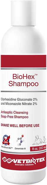 Photo of Vetbiotek-BioHex Shampoo-8 oz-from Pet Wish Pros