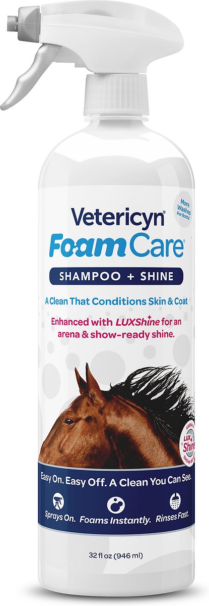 Photo of Vetericyn-Vetericyn FoamCare Equine Shampoo-32 oz-from Pet Wish Pros