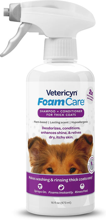 Photo of Vetericyn-Vetericyn FoamCare Pet Shampoo for Thick Coats-16 oz-from Pet Wish Pros