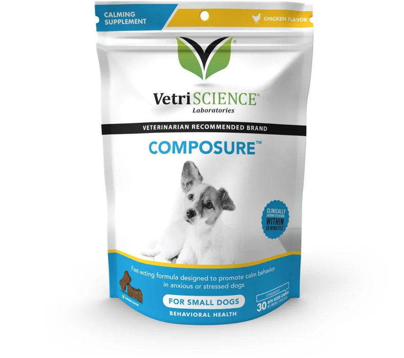 Photo of Vetriscience-Composure Calming Supplement for Small Dogs-30 count-from Pet Wish Pros