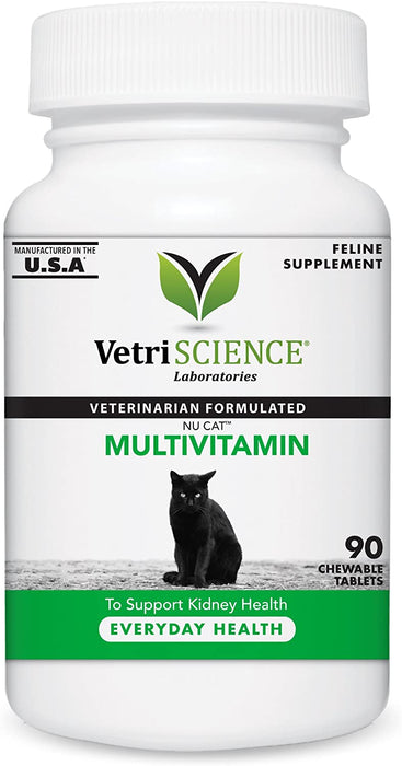 Photo of Vetriscience-NU Cat Multivitamin Chewable Tablets-90 count-from Pet Wish Pros