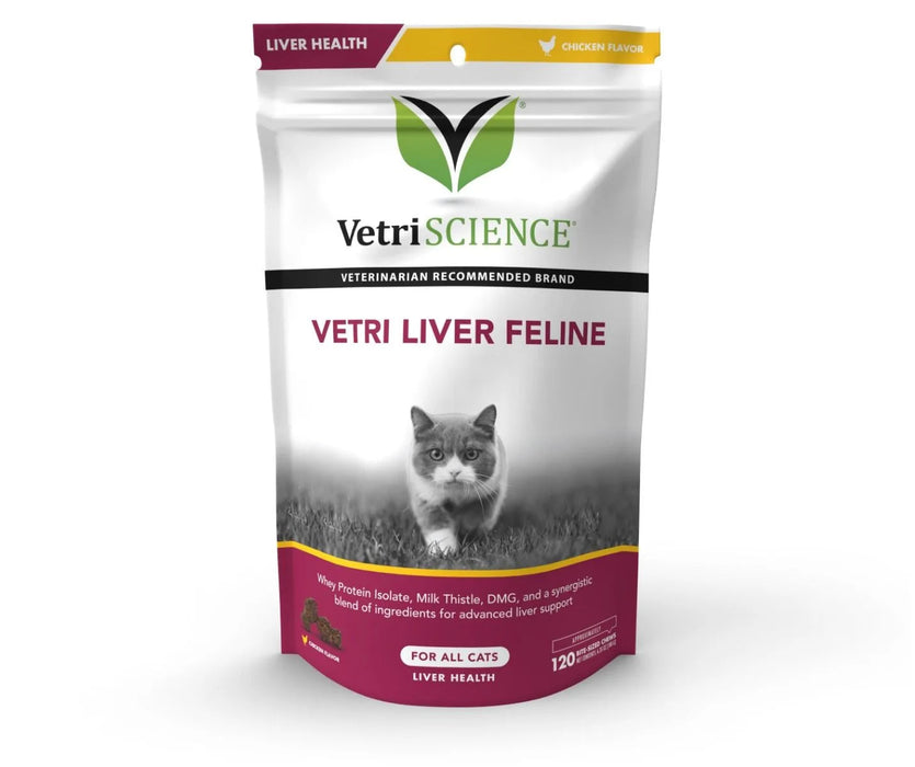 Photo of Vetriscience-Vetri Liver Feline Milk Thistle Supplement for Cats-120 count-from Pet Wish Pros