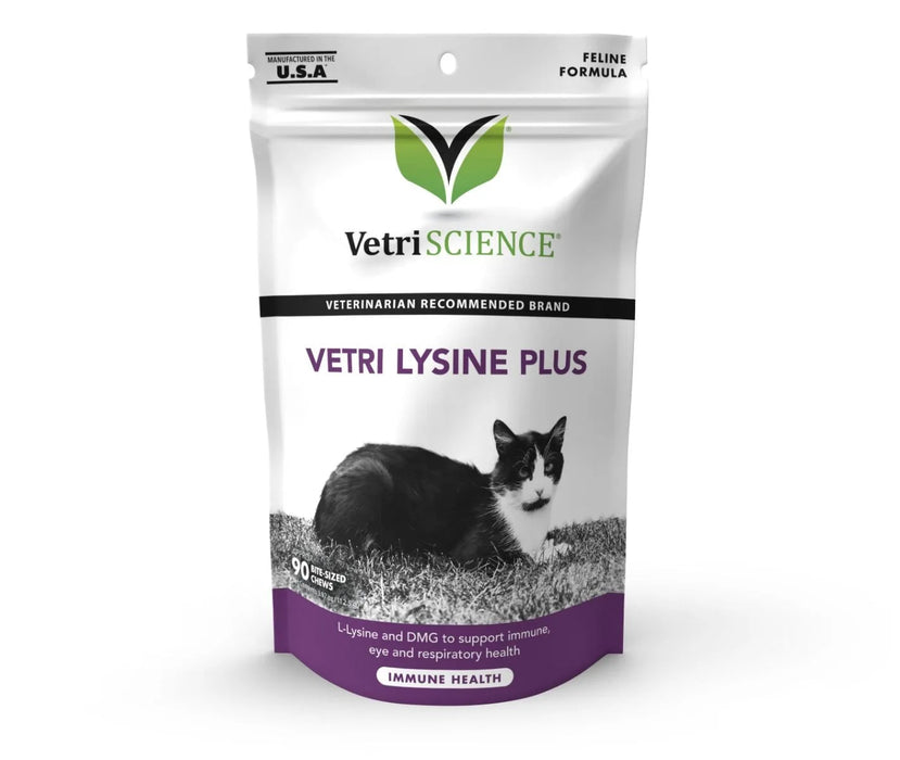 Photo of Vetriscience-Vetri Lysine Plus Immune & Respiratory Supplement for Cats-120 count-from Pet Wish Pros