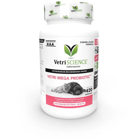 Photo of Vetriscience-Vetri Mega Probiotic Capsules-120 count-from Pet Wish Pros