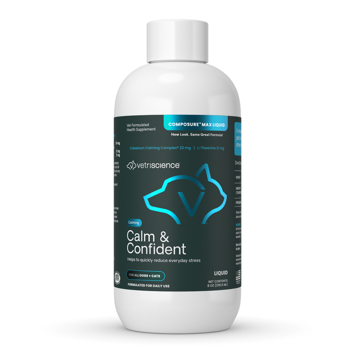 Photo of Vetriscience-Vetriscience Calm & Confident Liquid for Dogs & Cats-8 oz-from Pet Wish Pros