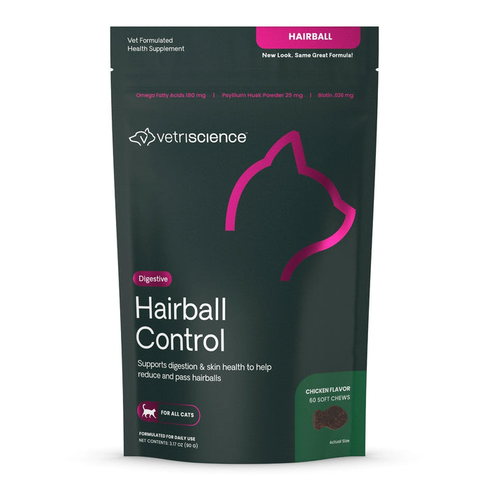 Photo of Vetriscience-Vetriscience Hairball Control for Cats-Chicken Liver-60 count-from Pet Wish Pros