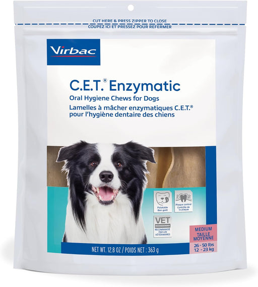 Photo of Virbac-C.E.T. Enzymatic Oral Hygiene Chews for Dogs-Medium-from Pet Wish Pros
