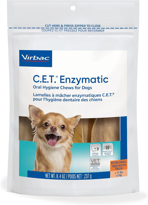 Photo of Virbac-C.E.T. Enzymatic Oral Hygiene Chews for Dogs-X-Small-from Pet Wish Pros