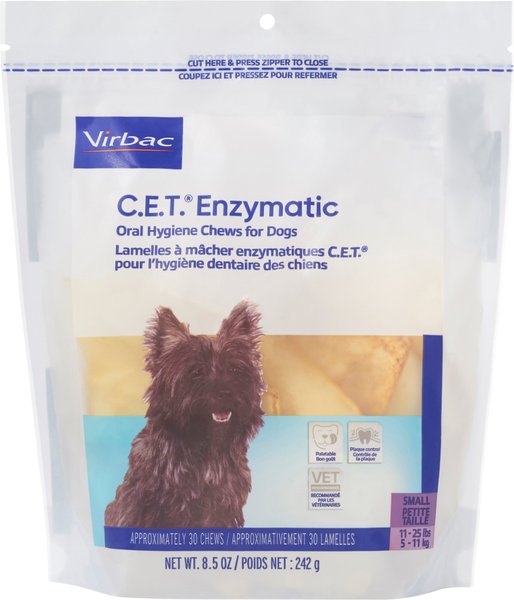 Photo of Virbac-C.E.T. Oral Hygiene Chews for Dogs-Small-30 count-from Pet Wish Pros