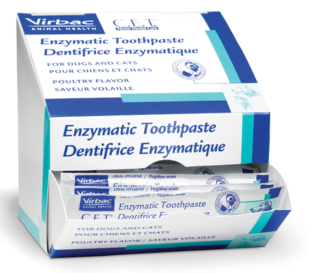 Photo of Virbac-C.E.T. Toothpaste-Poultry Flavor-12 g-25 count-from Pet Wish Pros