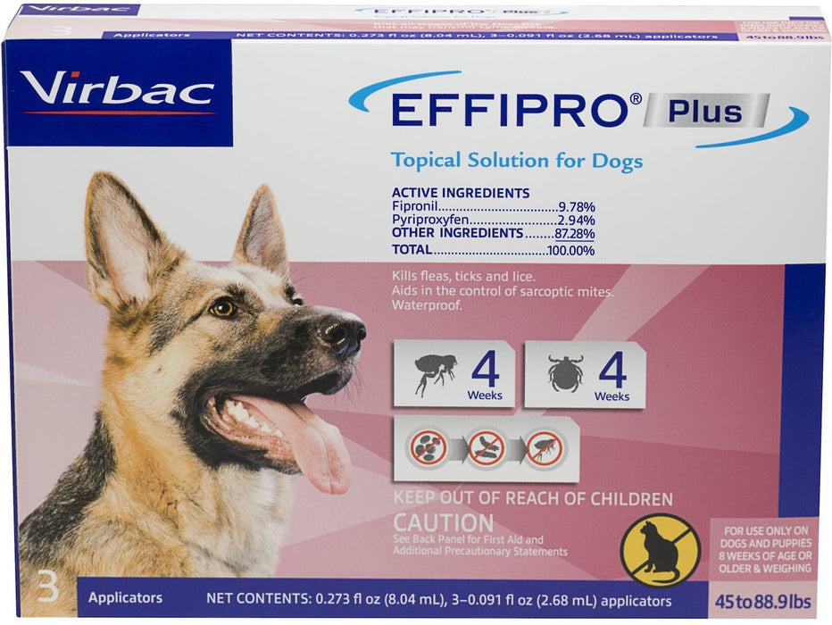 Photo of Virbac-Effipro Plus Topical Solution for Dogs-from Pet Wish Pros