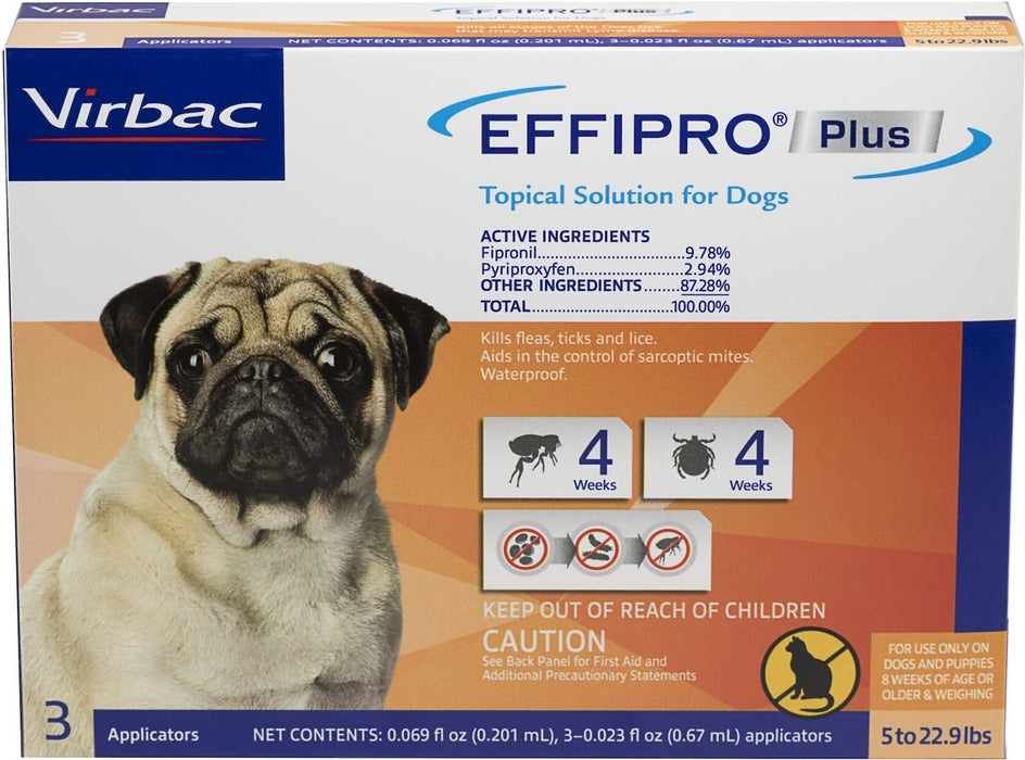 Photo of Virbac-Effipro Plus Topical Solution for Dogs-from Pet Wish Pros