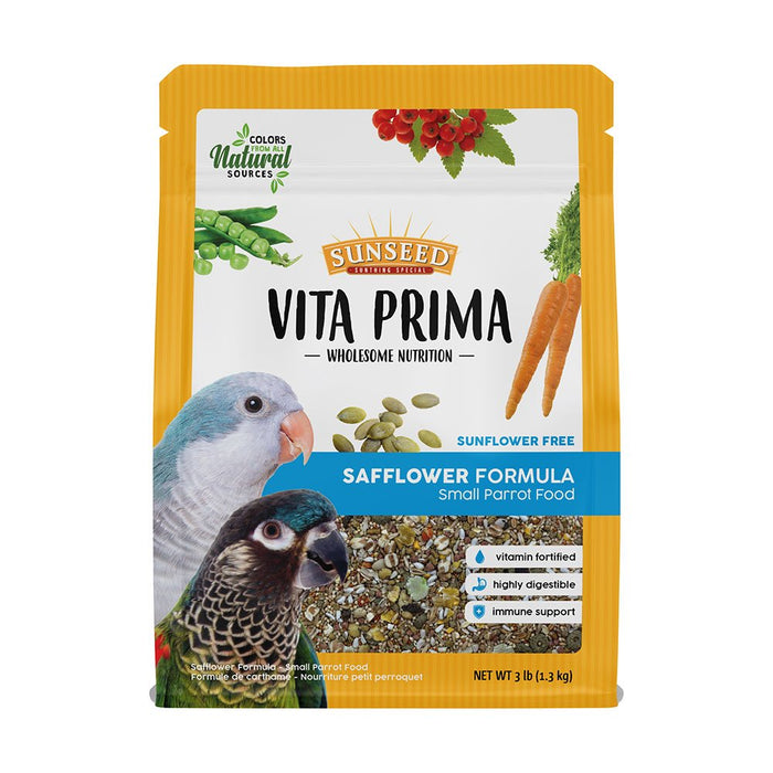 Photo of Vitakraft Sun Seed-SunSeed Vita Prima Safflower Formula Small Parrot Food-3 lb-from Pet Wish Pros