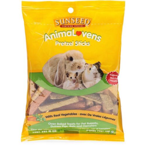 Photo of Vitakraft Sun Seed-Sunseed Animalovens Pretzel Sticks for Small Animal-4 oz-from Pet Wish Pros