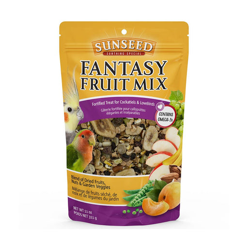 Photo of Vitakraft Sun Seed-Sunseed Fantasy Fruit Mix Cockatiels & LoveBirds Treats-11 oz-from Pet Wish Pros