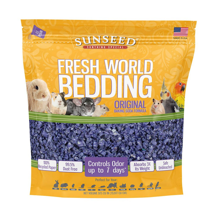 Photo of Vitakraft Sun Seed-Sunseed Fresh World Bedding Original Baking Soda Formula for Small Animal-from Pet Wish Pros
