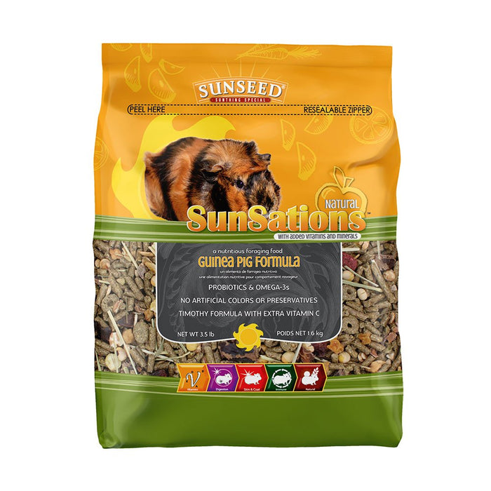 Photo of Vitakraft Sun Seed-Sunseed Sunsations Natural Guinea Pig Food-3.5 lb-from Pet Wish Pros