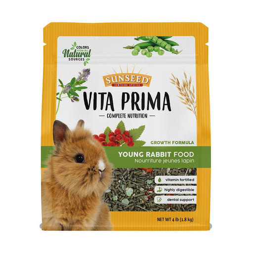 Photo of Vitakraft Sun Seed-Sunseed Vita Prima Complete Nutrition Young Rabbit Food-4 lb-from Pet Wish Pros